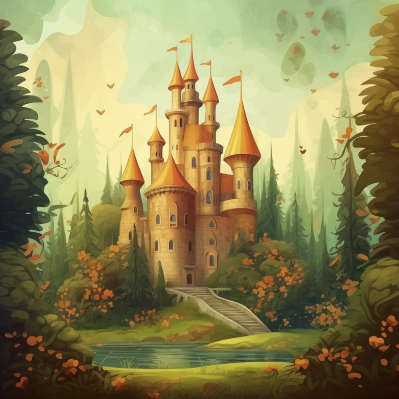 Sny budoucí princezny - část druhá - Rozměry plakátu: 60x60 cm