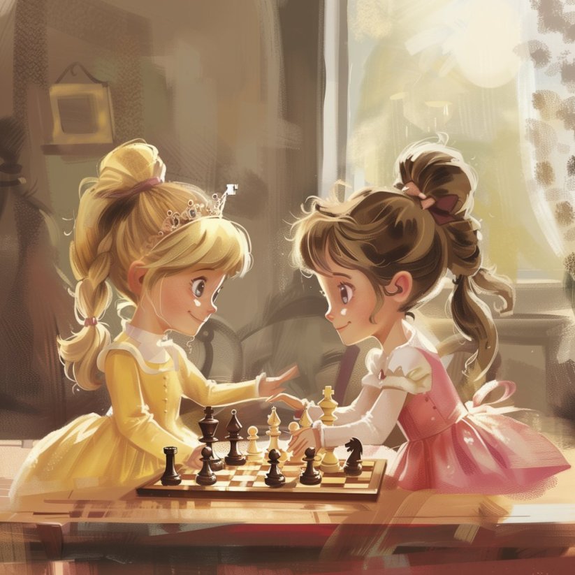 Chytré princezny - část první - Rozměry plakátu: 60x60 cm